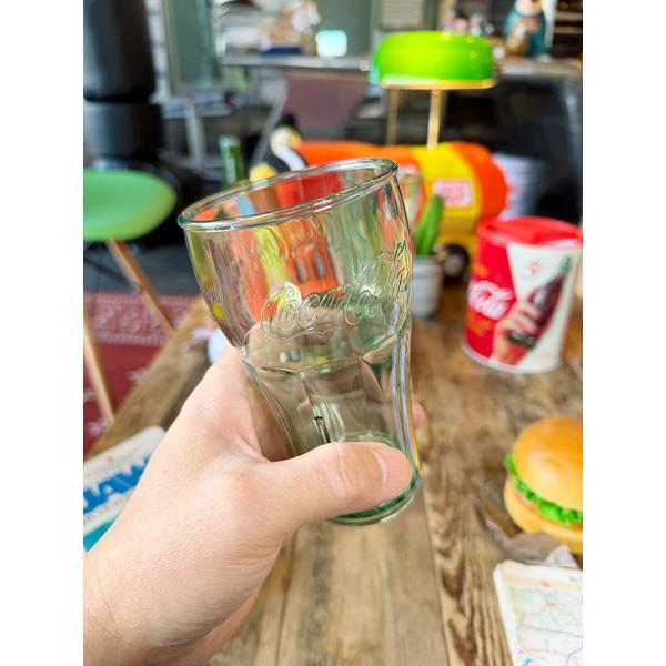 コカ・コーラ　コンツアーボトル　プラスチックカップ　（グリーン）　単品 ■ アメリカン雑貨 アメリカ...
