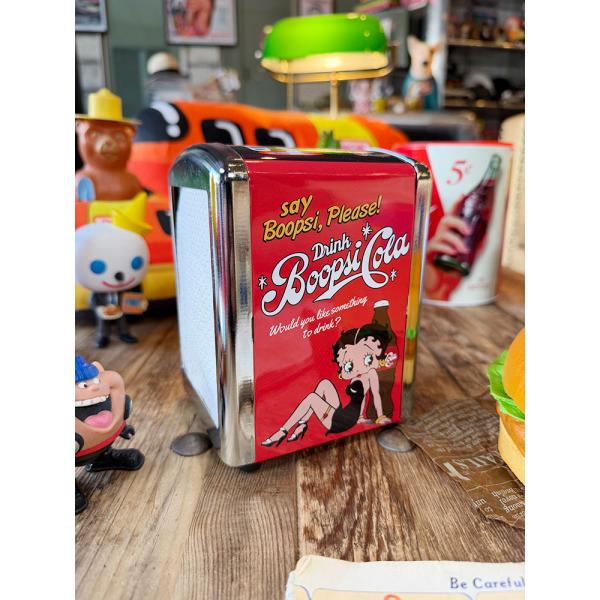 ベティ・ブープ　ナプキンディスペンサー ■ アメリカン雑貨 アメリカ雑貨
