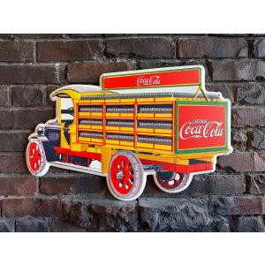 Coca Cola（コカコーラ） 自動販売機型 エンボスティンサイン