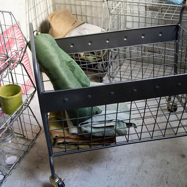 ミリタリーテイスト　メッシュカーゴ　（インダストリアルグレー）　全国送料無料（沖縄・離島除く）　秘密...