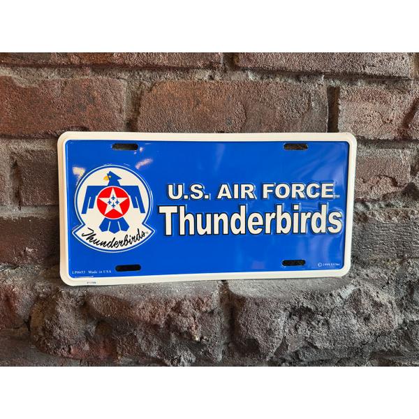 U.S.エアフォース　サンダーバーズ　ライセンスプレート　アメリカ空軍 ■ アメリカン雑貨 アメリカ...