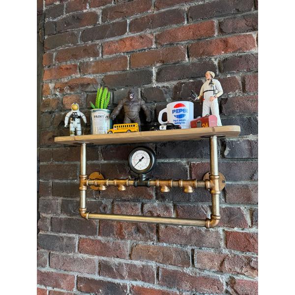 スチームパンク　インダストリアル　ウッドラック　（ブロンズ×ブラック） ■ アメリカン雑貨 アメリカ...