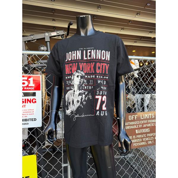 ジョン・レノン　ニューヨークシティ　オフィシャル　Tシャツ　ビートルズ　公式グッズ ■ アメリカ雑貨...