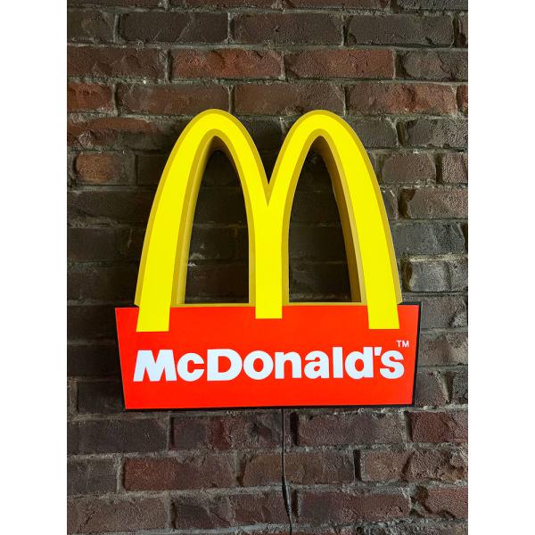 アメリカン　ストアディスプレイ　ライトサイン　（マクドナルド） ■ アメリカン雑貨 アメリカ雑貨