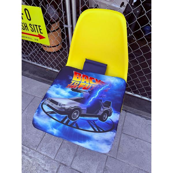 映画　バック・トゥ・ザ・フューチャー　自動車　カーシートクッション　（フロントタイプ） ■ アメリカ...