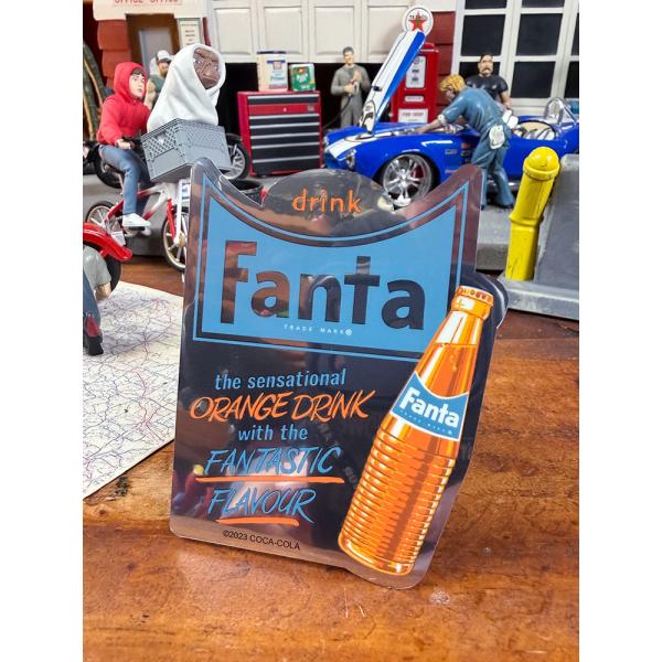 ファンタ　オフィシャル　ミニステッカー　（ORANGE DRINK） ■ アメリカン雑貨 アメリカ雑...