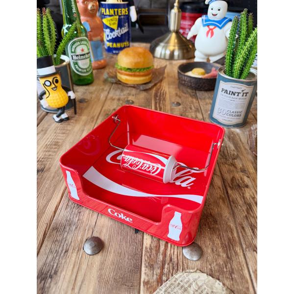 コカ・コーラ　ナプキンホルダー　（コーク缶ロゴ） ■ アメリカン雑貨 アメリカ雑貨