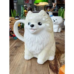 かわいい犬型マグカップ トイプードル 340ml 陶器 □ アメリカン雑貨