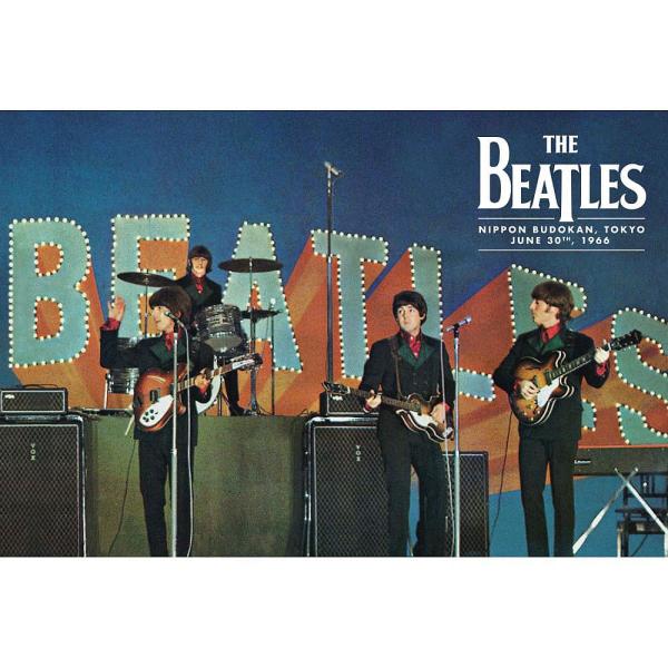 ビートルズ　日本武道館コンサート　オフィシャルポスター　（BUDOKAN JUNE 30th 196...