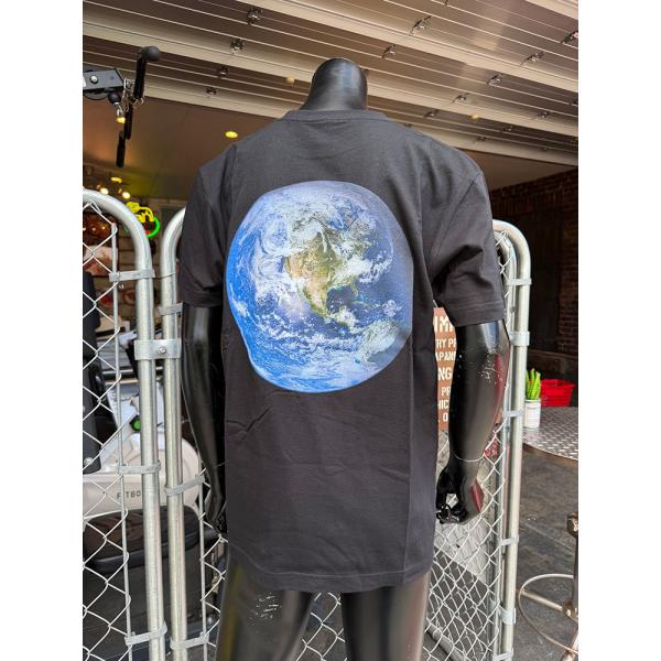 NASA オフィシャル　アース＆ワームロゴ　Tシャツ　（ブラック）　NASA人工衛生から撮影された ...