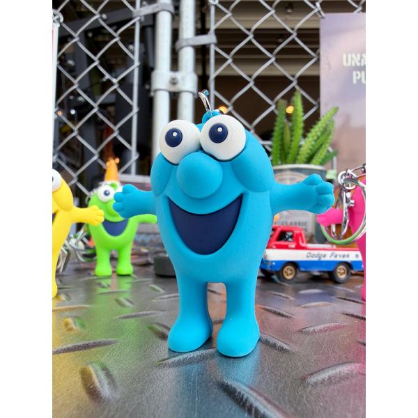 ミスターバブル　PVC　3Dフィギュア　キーホルダー　（ブルー）　単品 ■ アメリカン雑貨 アメリカ...