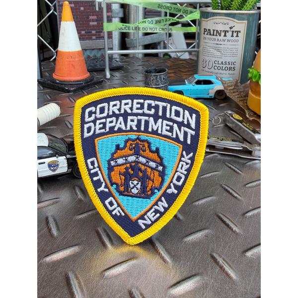NYPD　ニューヨーク市警　ポリスワッペン　ミリタリーワッペン ■ アメリカン雑貨 アメリカ雑貨