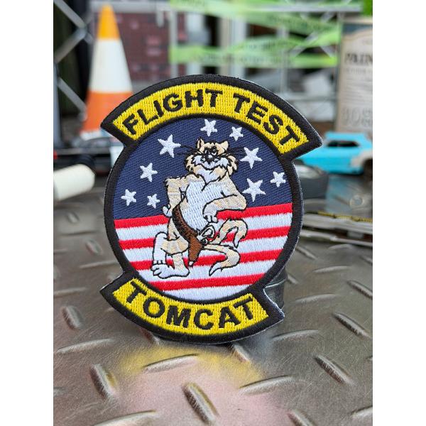 F-14　トムキャット　ミリタリーワッペン　（FLIGHT TEST） ■ アメリカン雑貨 アメリカ...