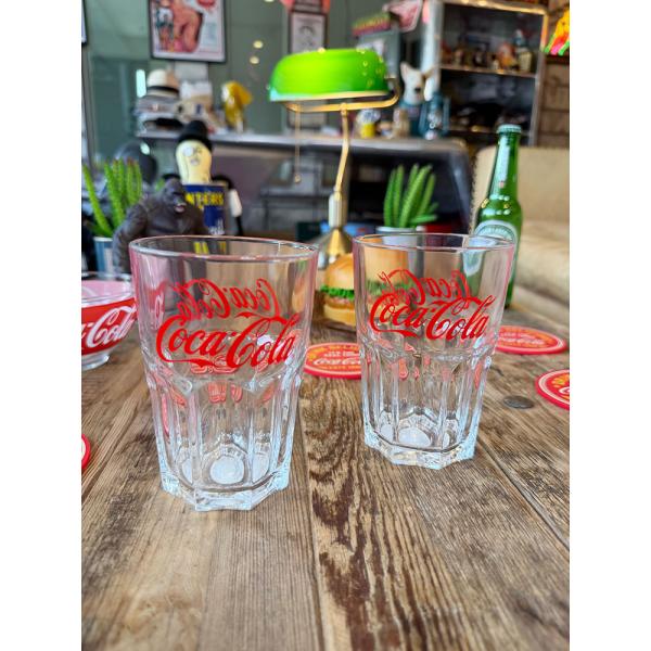 コカ・コーラ　オフィシャル　FIZZ　クラシックグラス　（2個セット）　400ml　ガラス製