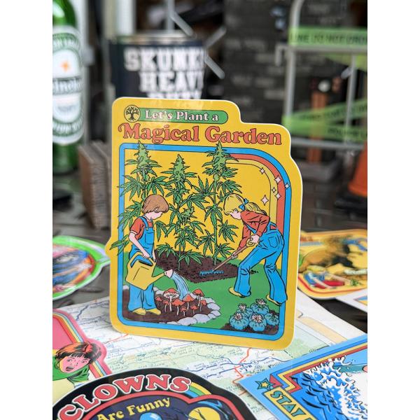 スティーブン・ローズ　オフィシャル　ステッカー　（その植物アカンやつ） ■ アメリカン雑貨 アメリカ...