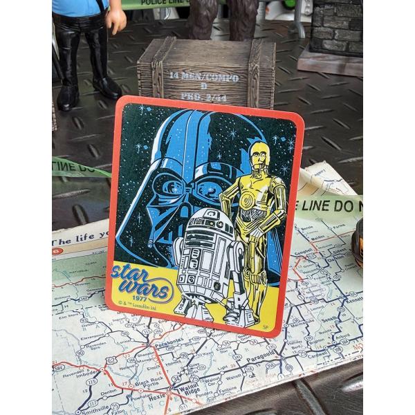 スターウォーズ　オフィシャル　ミニステッカー　（1977　レトロアート） ■ アメリカン雑貨 アメリ...