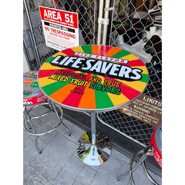 ライフセイバーズ　バーテーブル　単品 ※沖縄・離島は配送不可 ■ アメリカン雑貨 アメリカ雑貨