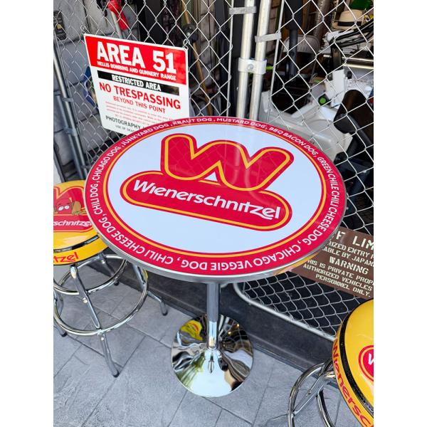 ウインナーシュニッツェル　バーテーブル　単品 ※沖縄・離島は配送不可 ■ アメリカン雑貨 アメリカ雑...