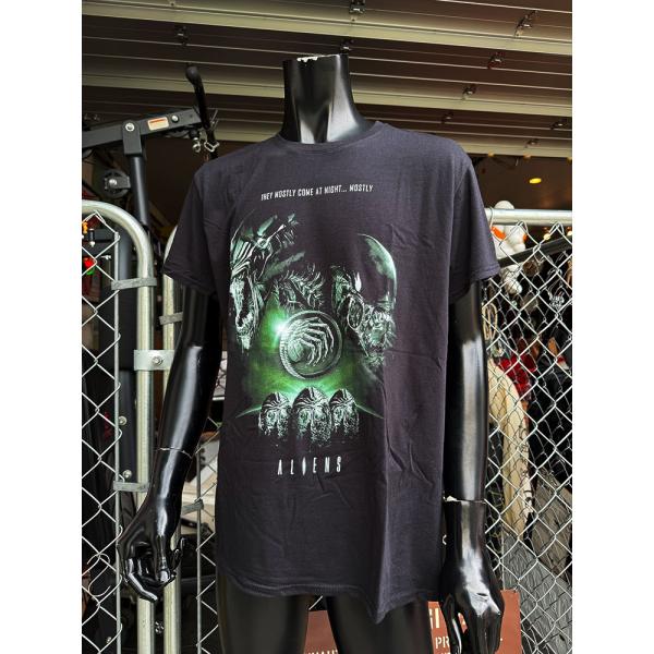 映画　エイリアン2　オフィシャル　Tシャツ　（They Mostly Come at Night）　...