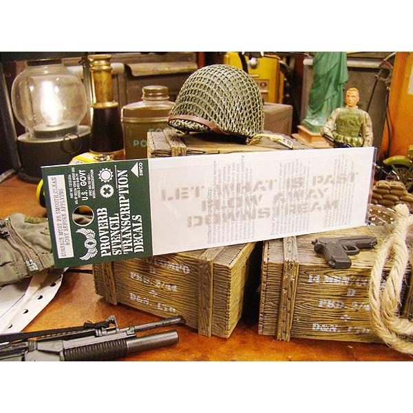 ことわざステンシル転写ステッカー　（過ぎた事は水に流せ）　アメリカン雑貨 アメリカ雑貨　車　シール　...