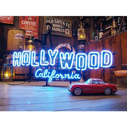 ハリウッド　ネオン管 ■ 【6ヶ月保証付き】 ■  アメリカ雑貨 アメリカン雑貨 おしゃれ  男前イ...