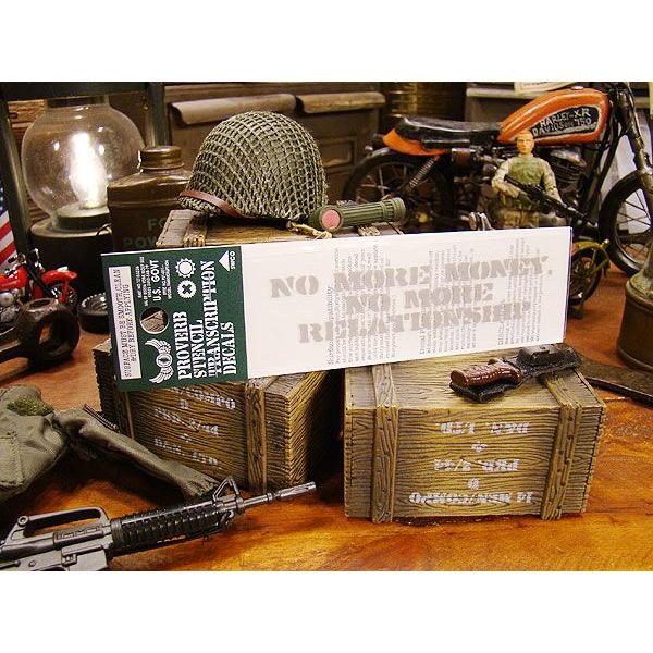 ことわざステンシル転写ステッカー　（金の切れ目が縁の切れ目）　アメリカン雑貨 アメリカ雑貨　車　シー...