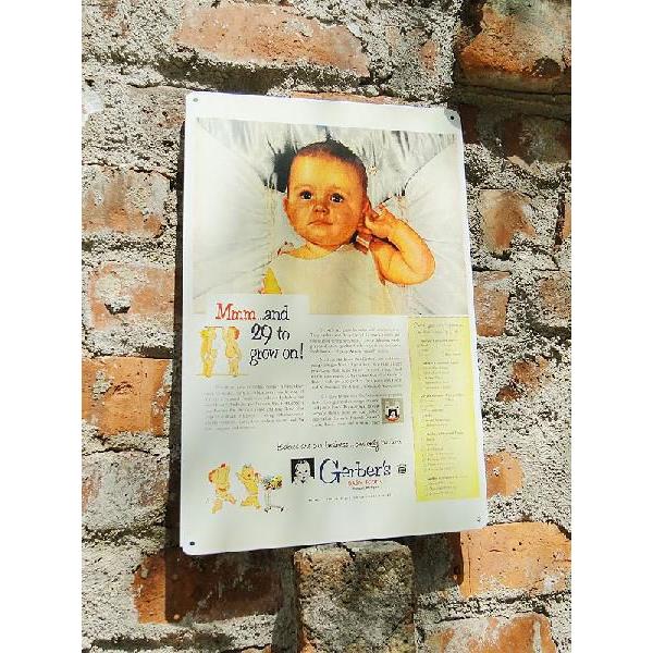 フィフティーズ　アドバタイジング　ブリキ看板 NO.58 アメリカ雑貨 アメリカン雑貨 サインプレー...