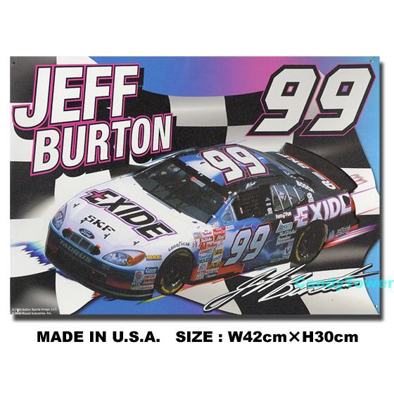 アメリカンブリキ看板 フォード -JEFF BURTON- アメリカ雑貨 アメリカン雑貨 サインプレ...