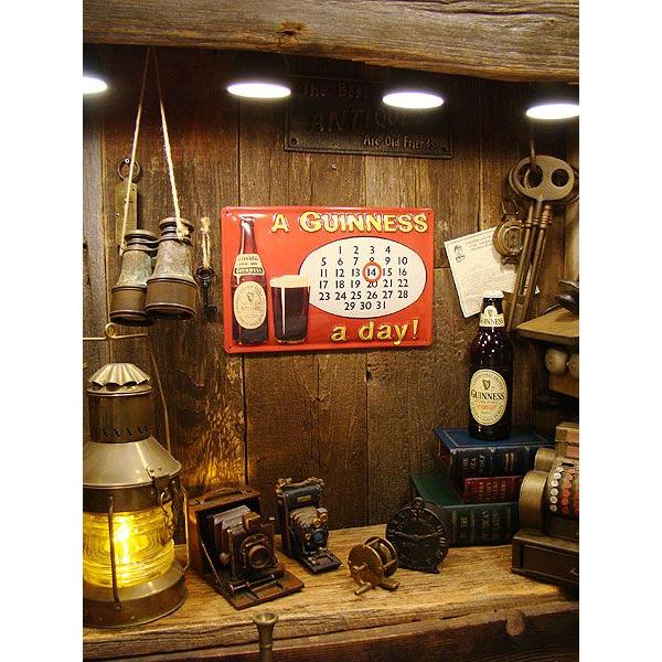ギネスビール　3Dパブサイン　（万年カレンダー）　アメリカ雑貨　アメリカン雑貨