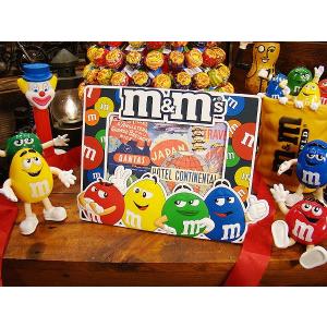 m&m's チョコレート ディスペンサー レッド グリーン イエロー