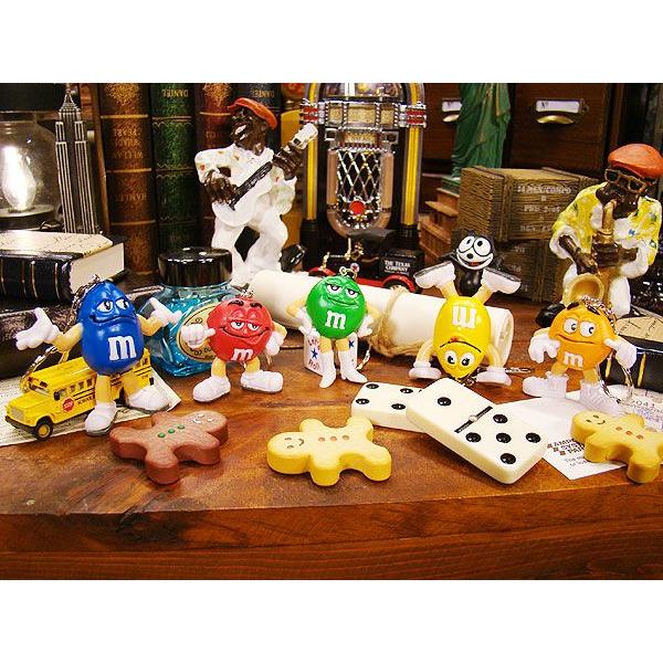 m&amp;m's　キーホルダー5体セット アメリカ雑貨 アメリカン雑貨