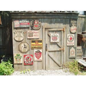 アメリカン レトロ 昔のアドバタイジング ウッドサイン シリーズ第一弾