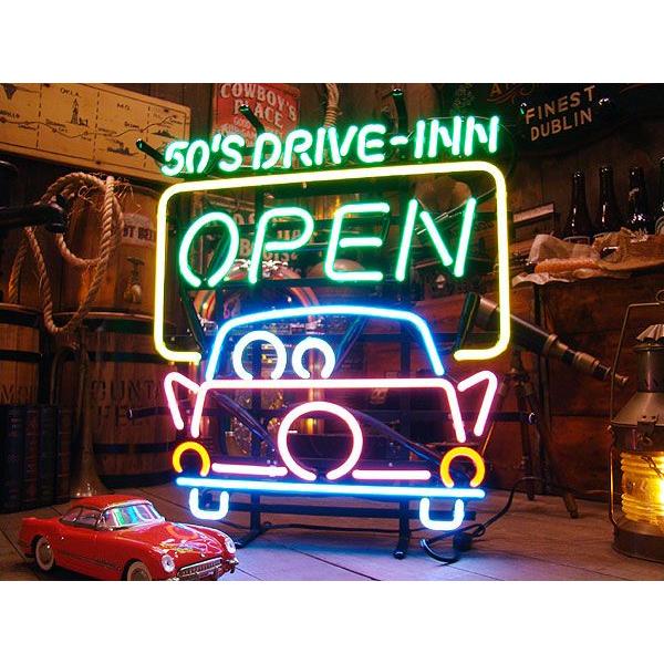 【即納】【在庫あり】 50'Sドライブイン　ネオン管 ■ 【6ヶ月保証付き】 ■ アメリカン雑貨 ア...
