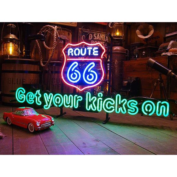 【即納】【在庫あり】  Get your kicks on ルート66　ネオン管 ■ 【6ヶ月保証付...