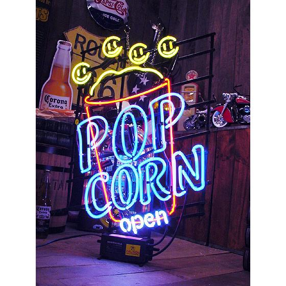 【即納】【在庫あり】 ポップコーン　ネオン管 ■ 【6ヶ月保証付き】 ■ アメリカ雑貨 アメリカン雑...
