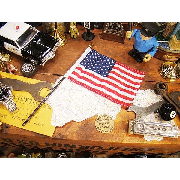 星条旗　ミニフラッグ　（1本）　アメリカ雑貨　アメリカン雑貨　旗