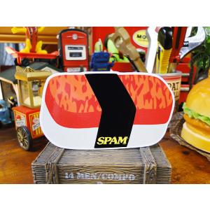スパム　オフィシャルステッカー　（スパムむすび）　■　アメリカン雑貨　アメリカ雑貨