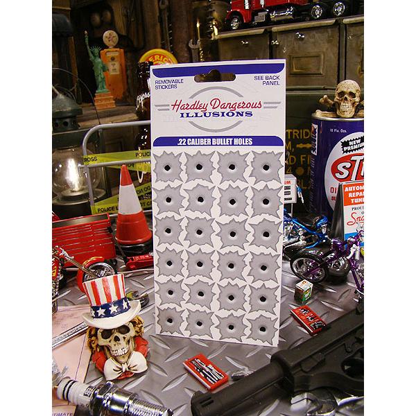弾丸ステッカー　（22口径）　アメリカン雑貨　アメリカ雑貨　車　シール　ブランド　おもしろ　グッズ
