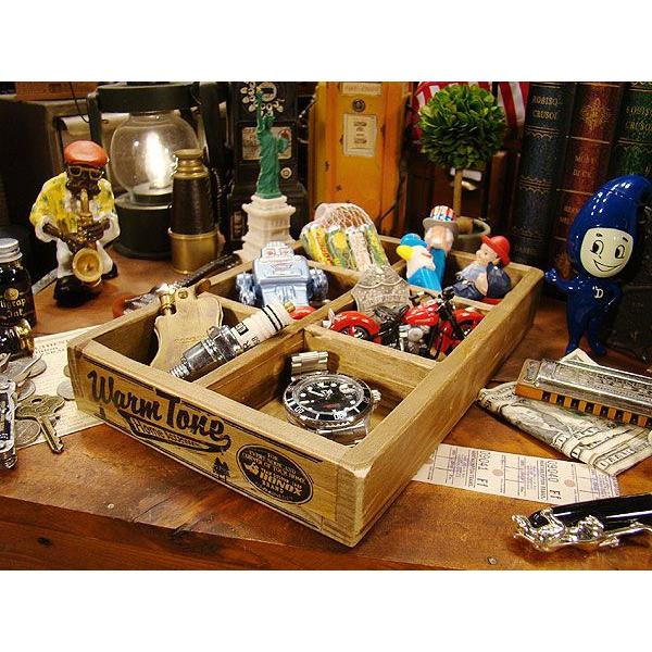 ダルトン　ウッデンボックス　6仕切り　（ナチュラル）　■　アメリカン雑貨　アメリカ雑貨　DULTON