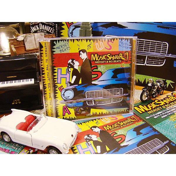音楽CD　ミュージックシェイカー　（MERSEY &amp; BOBEATS）　アメリカ雑貨　アメリカン雑貨