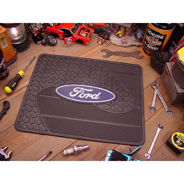 ガレージマット　（フォード）　アメリカ雑貨　アメリカン雑貨　玄関マット　輸入　おしゃれ　屋内　車内用...