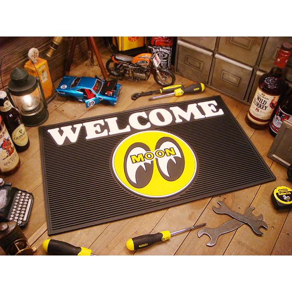 ムーンアイズ　ウェルカムラバーマット アメリカ雑貨 アメリカン雑貨 インテリア 雑貨 グッズ ブラン...