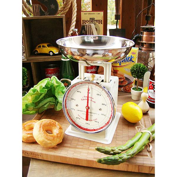 ダルトン　アメリカンキッチンスケール　Lサイズ　（アイボリー）　■　アメリカン雑貨　アメリカ雑貨　D...