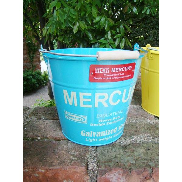 マーキュリーバケツ　（スカイブルー）　■　アメリカン雑貨　アメリカ雑貨　MERCURY　おしゃれ　人...