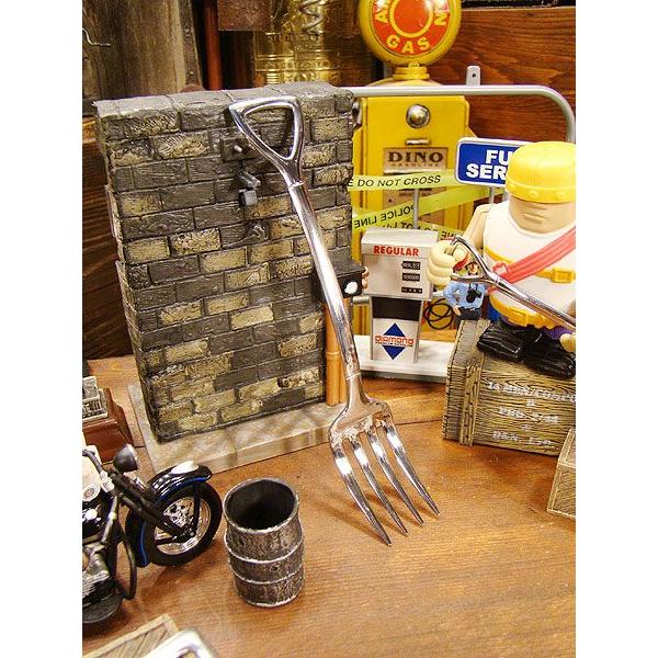 働く男のスコップスプーン　（スコップフォーク大）　アメリカ雑貨　アメリカン雑貨　おもしろグッズ　おも...