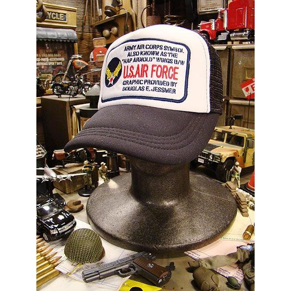 U.S.エアフォース　メッシュキャップ アメリカ雑貨 アメリカン雑貨 帽子 メンズ ファッション ア...