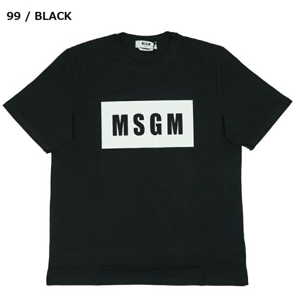 【3連休 10％OFFクーポン】エムエスジーエム MSGM Tシャツ ロゴ メンズ T-SHIRT【...