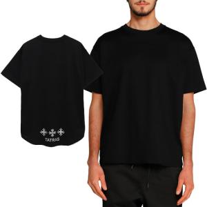 タトラス Tシャツ メンズ TATRAS 半袖Tシャツ T-SHIRT / DIONE(BLACK)【MTAT21S8125-M】