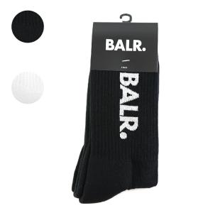 BALR. ボーラー ソックス 靴下 ロゴ 2足セット メンズ 2-Pack BALR. Socks【B10037】｜canetshop