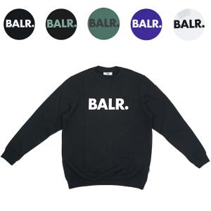 【週末限定 10％OFFクーポン】BALR. ボーラー ロゴ スウェット トレーナー メンズ Brand Straight Crewneck【B1262-1022】｜canetshop